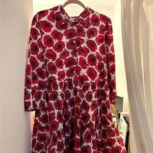 Kate Spade Poppy Toss Dress